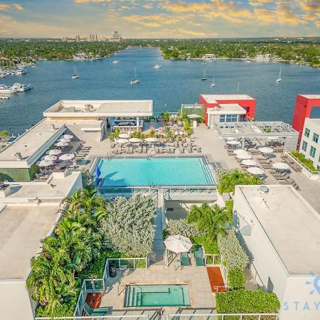 Rooftop Pool & Hot Tub - Gym - Hollywood Beach Eksteriør billede