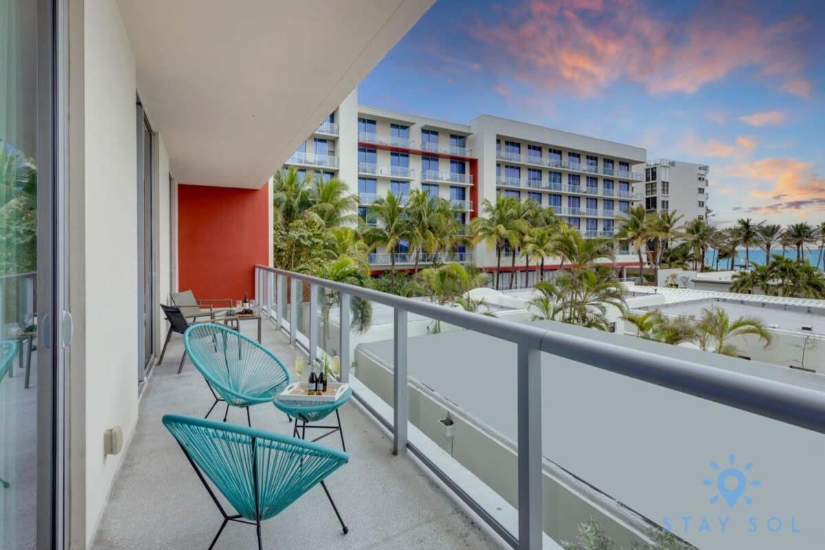 Rooftop Pool & Hot Tub - Gym - Hollywood Beach Eksteriør billede