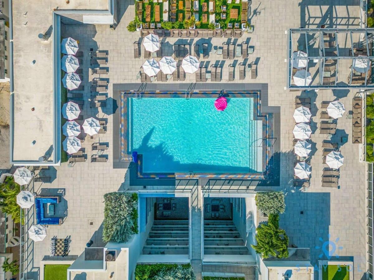 Rooftop Pool & Hot Tub - Gym - Hollywood Beach Eksteriør billede