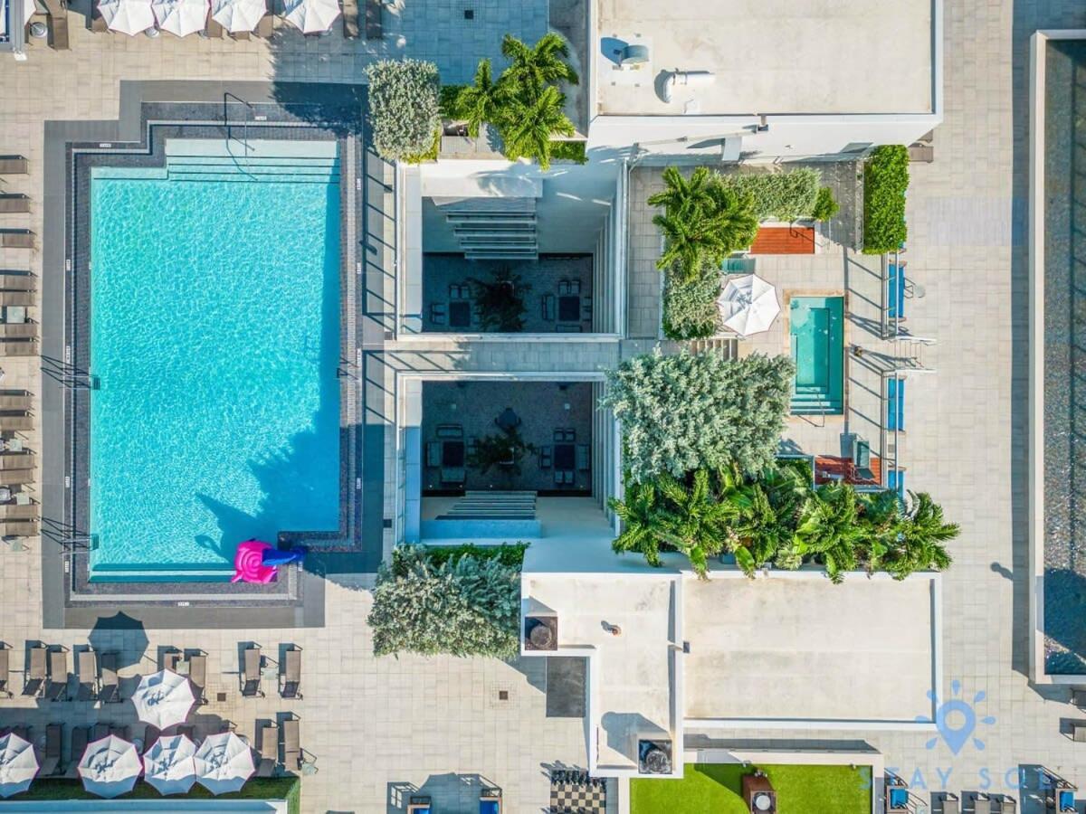 Rooftop Pool & Hot Tub - Gym - Hollywood Beach Eksteriør billede